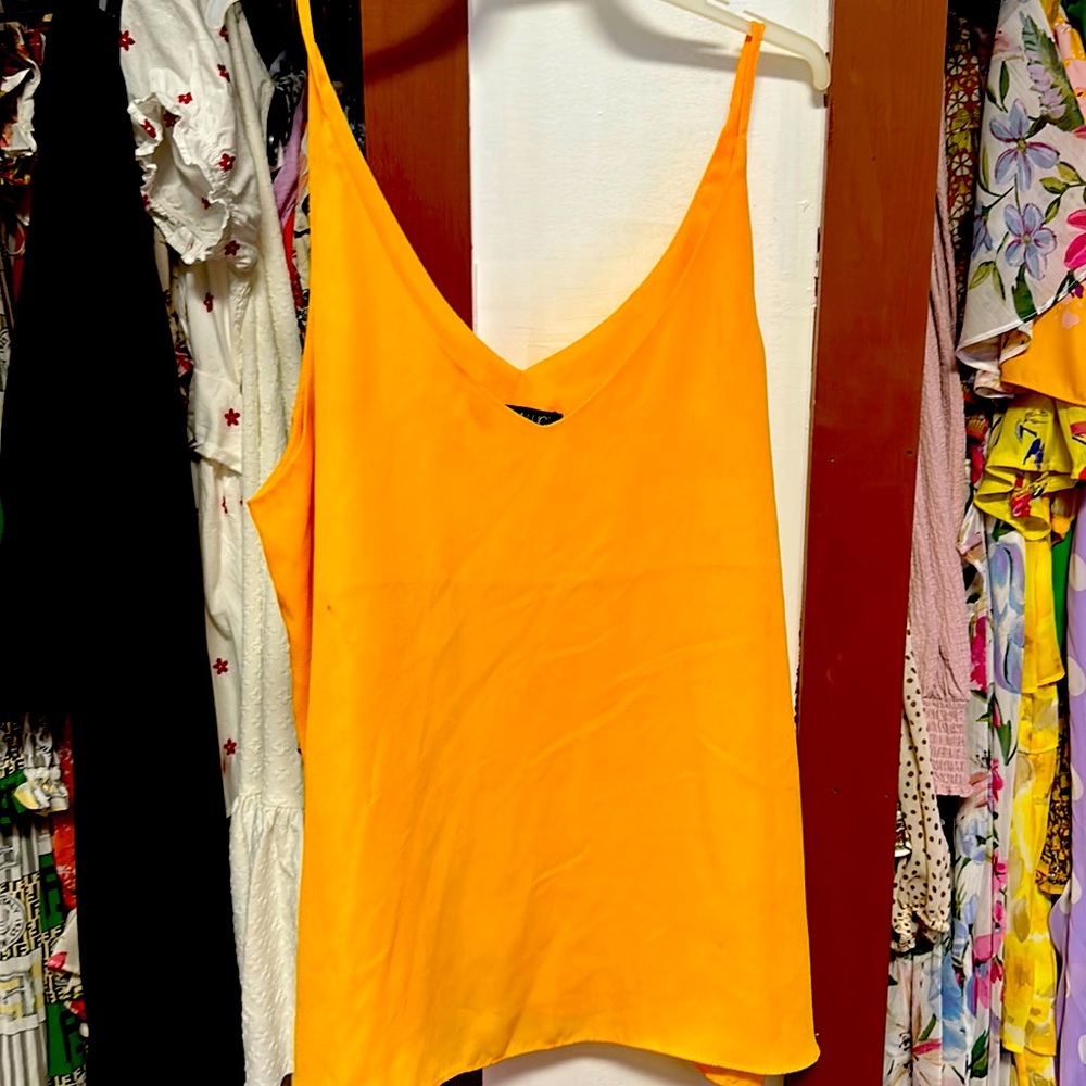 Stellaluce yellow spaghetti for strap top five large